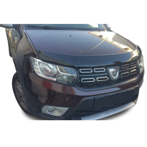 DACIA SANDERO - LOGAN MCV 2012 SONRASI ARACA ÖZEL ÖN KAPUT KORUYUCU RÜZGARLIK DACIA SANDERO - LOGAN MCV 2012 SONRASI ARACA ÖZEL ÖN KAPUT KORUYUCU RÜZGARLIK