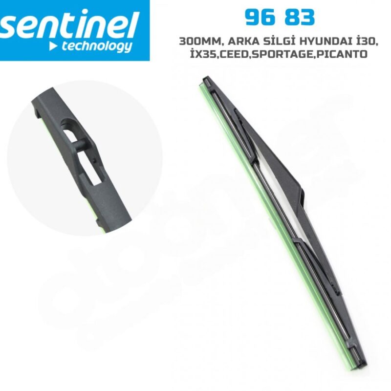 SİLECEK ARKA CAM SENTİNEL 96-83 30CM İ30 İX35 CEED SPORTAGE PICANTO SİLECEK ARKA CAM SENTİNEL 96-83 30CM İ30 İX35 CEED SPORTAGE PICANTO