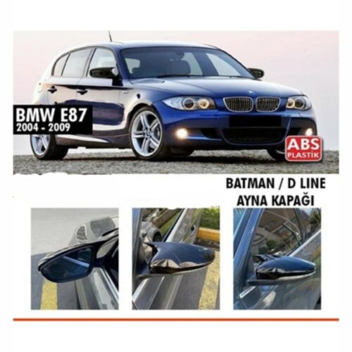 AYNA KAPAĞI YARASA BMW 1 SERİ E87 2004-2007 SİYAH AYNA KAPAĞI YARASA BMW 1 SERİ E87 2004-2007 SİYAH
